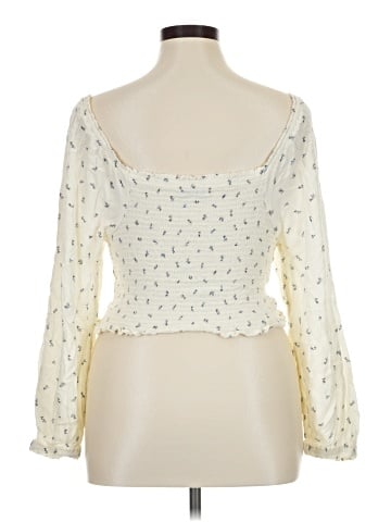 Arizona Jean Company 3/4 Sleeve Blouse (view 2)
