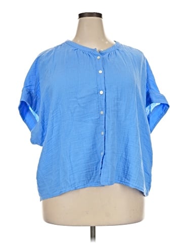 Gap Short Sleeve Blouse (view 1)