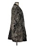 Assorted Brands Animal Print Brown Wool Coat Size EU 40 / US 10 - photo 4