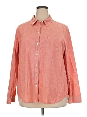Old Navy Long Sleeve Button-Down Shirt (view 1)