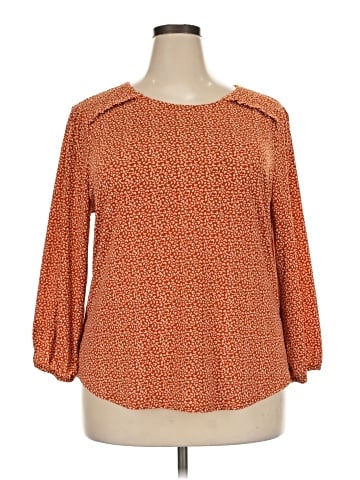 Adrianna Papell 3/4 Sleeve Blouse (view 1)