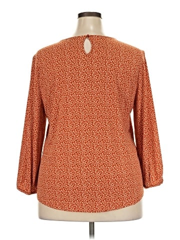 Adrianna Papell 3/4 Sleeve Blouse (view 2)
