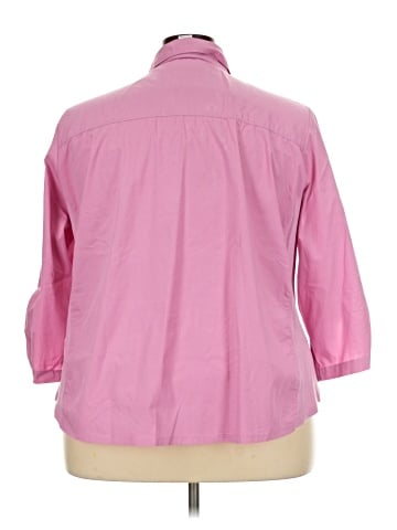 Cathy Daniels 3/4 Sleeve Button-Down Shirt (view 2)