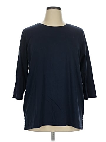 Lands' End 3/4 Sleeve T-Shirt (view 1)