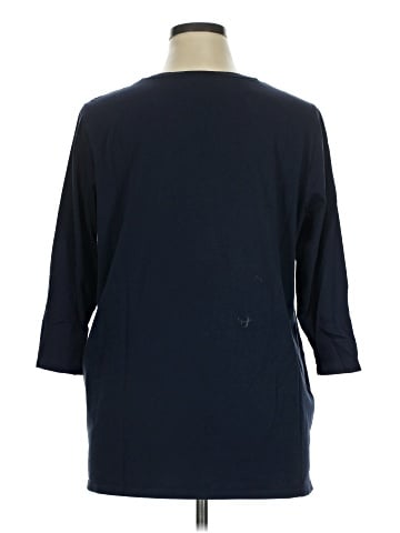 Lands' End 3/4 Sleeve T-Shirt (view 2)