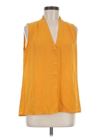 Rose + Olive Sleeveless Blouse (view 1)