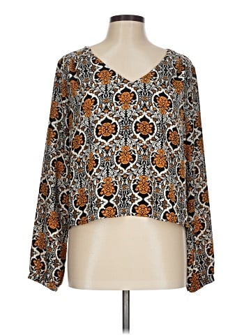 Astr Long Sleeve Blouse (view 1)