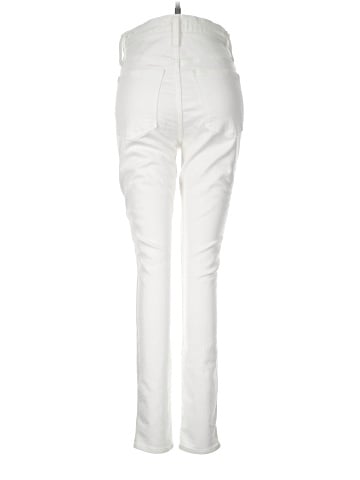 Madewell 10" High-Rise Skinny Jeans in Pure White (view 2)