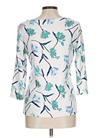 Croft & Barrow 3/4 Sleeve Blouse (view 2)