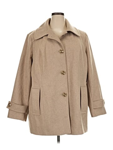 London Fog Wool Coat (view 1)