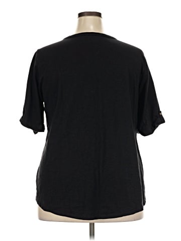 Croft & Barrow Short Sleeve Blouse (view 2)