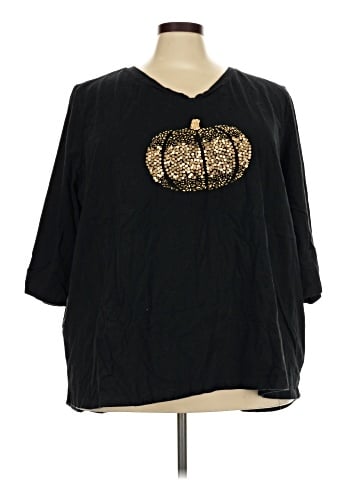 Catherines 3/4 Sleeve Blouse (view 1)