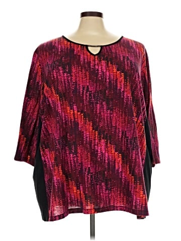 Catherines 3/4 Sleeve Blouse (view 1)
