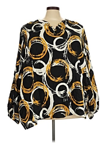 BLOOMCHIC Long Sleeve Blouse (view 1)