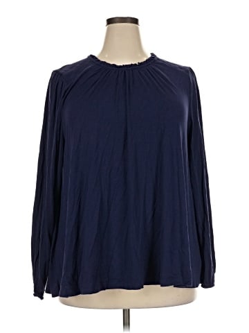 Lane Bryant Long Sleeve Blouse (view 1)