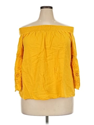 Lane Bryant 3/4 Sleeve Blouse (view 1)