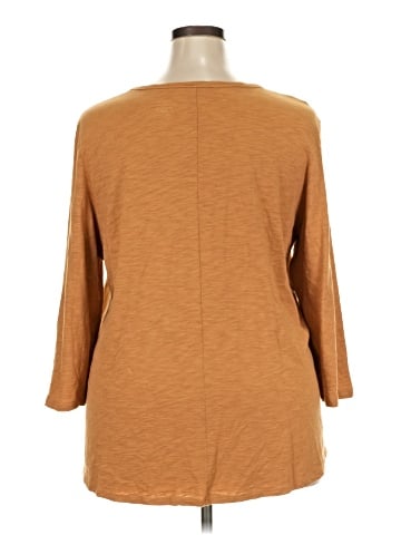 Chico's 3/4 Sleeve T-Shirt (view 2)