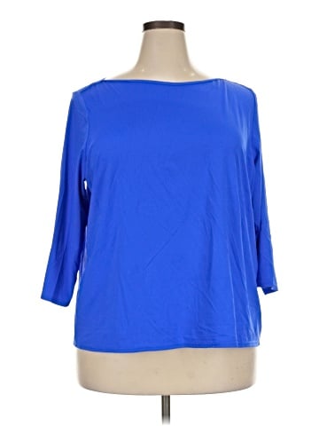 Lands' End 3/4 Sleeve T-Shirt (view 1)