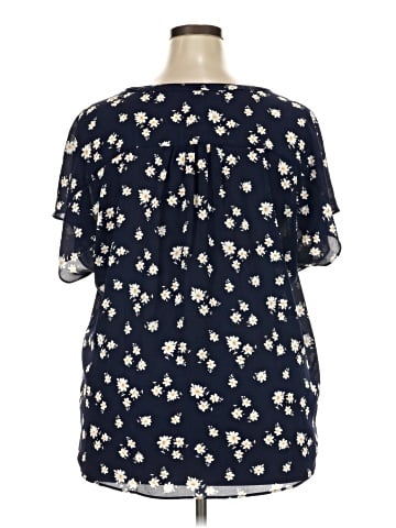 Banana Republic Factory Store Short Sleeve Blouse (view 2)