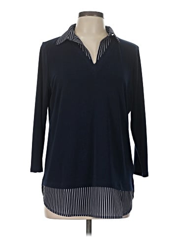 Adrianna Papell 3/4 Sleeve Blouse (view 1)