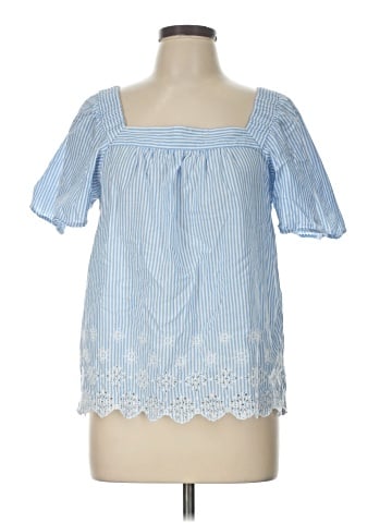 Ann Taylor LOFT Short Sleeve Blouse (view 1)