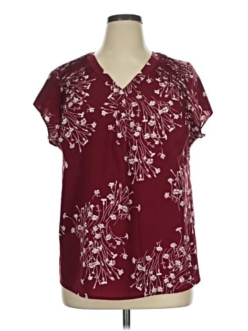 Croft & Barrow Short Sleeve Blouse (view 1)