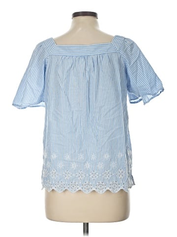Ann Taylor LOFT Short Sleeve Blouse (view 2)