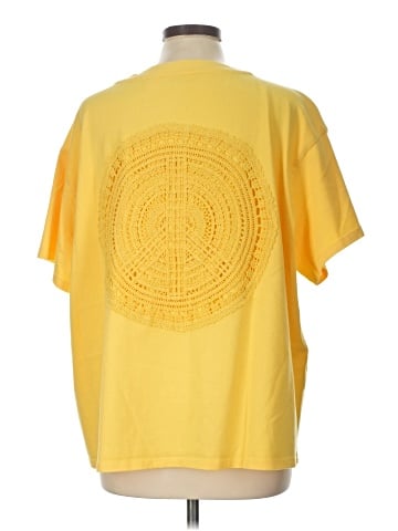 Peace Love World Short Sleeve T-Shirt (view 2)