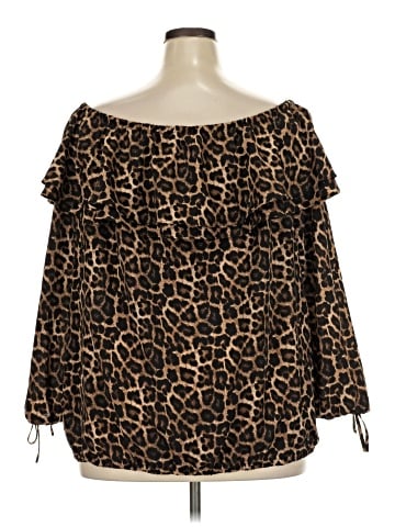 MICHAEL Michael Kors 3/4 Sleeve Blouse (view 2)