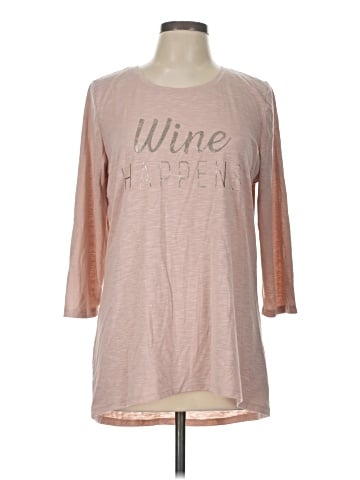 Maurices 3/4 Sleeve Top (view 1)