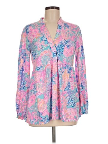 Lilly Pulitzer Long Sleeve Blouse (view 1)
