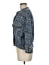 Zara Tweed Blue Jacket Size M - photo 5