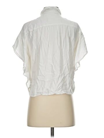 Club Monaco Short Sleeve Blouse (view 2)