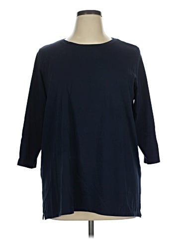 Lands' End 3/4 Sleeve T-Shirt (view 1)