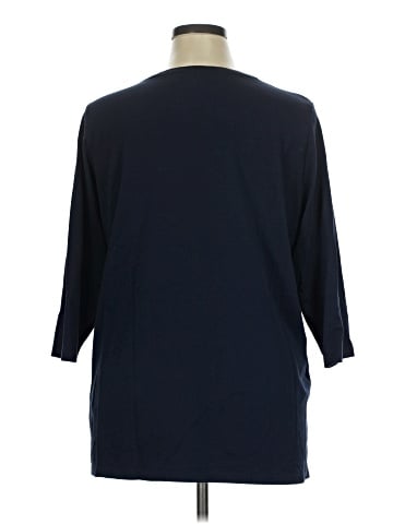 Lands' End 3/4 Sleeve T-Shirt (view 2)