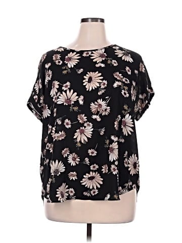 Maurices Short Sleeve Blouse (view 1)