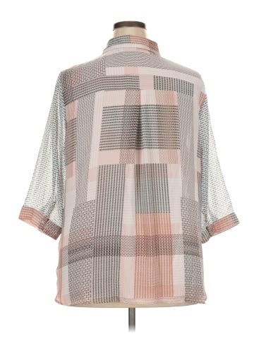 Rose + Olive 3/4 Sleeve Blouse (view 2)