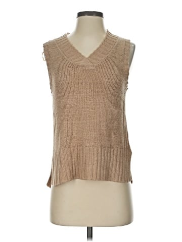Cable & Gauge Sweater Vest (view 1)