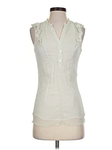 Banana Republic Sleeveless Silk Top (view 1)