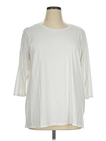 Lands' End 3/4 Sleeve T-Shirt (view 1)