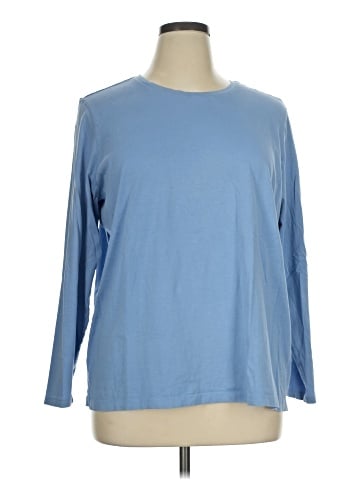 Lands' End 3/4 Sleeve T-Shirt (view 1)