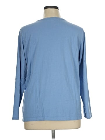 Lands' End 3/4 Sleeve T-Shirt (view 2)