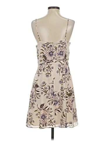 Madewell Silk Button-Front Cami Dress (view 2)