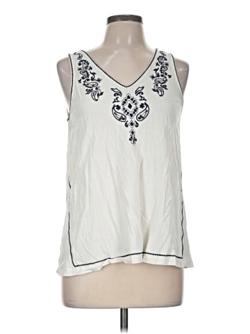 Garnet Hill Sleeveless Blouse (view 1)