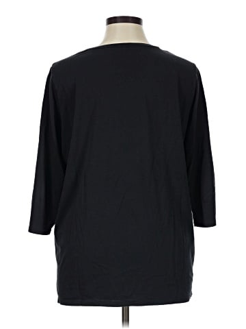 Lands' End 3/4 Sleeve T-Shirt (view 2)