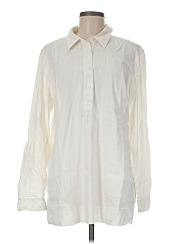 Eileen Fisher Long Sleeve Blouse (view 1)