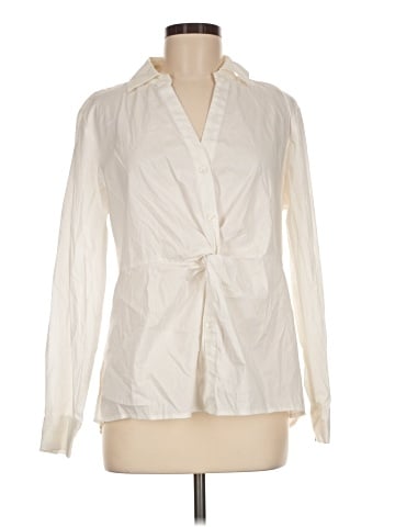 INC International Concepts Long Sleeve Blouse (view 1)