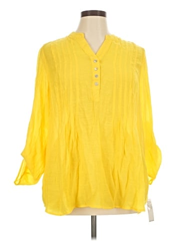 Zac & Rachel 3/4 Sleeve Blouse (view 1)