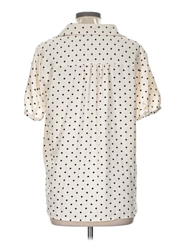 Anne Klein Short Sleeve Blouse (view 2)