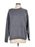 Ann Taylor LOFT Solid Gray Pullover Sweater Size L - photo 1